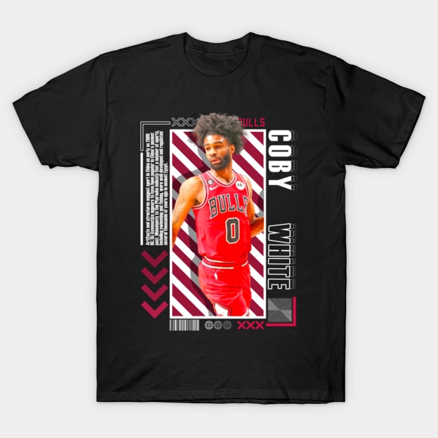 Coby White Paper Poster Version 10 T-Shirt by art.Hamdan